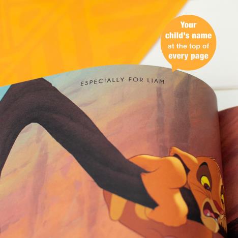 Personalised Lion King Collection Deluxe Book Extra Image 3
